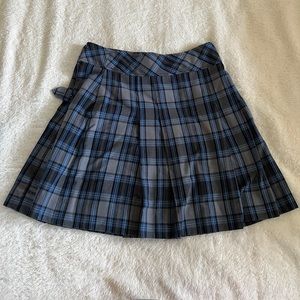 Plaid School Girl Skort